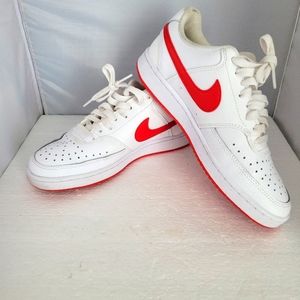 Nike Womens Court Vision Low CD5434-101 White Casual Shoes Sneakers Size 7.